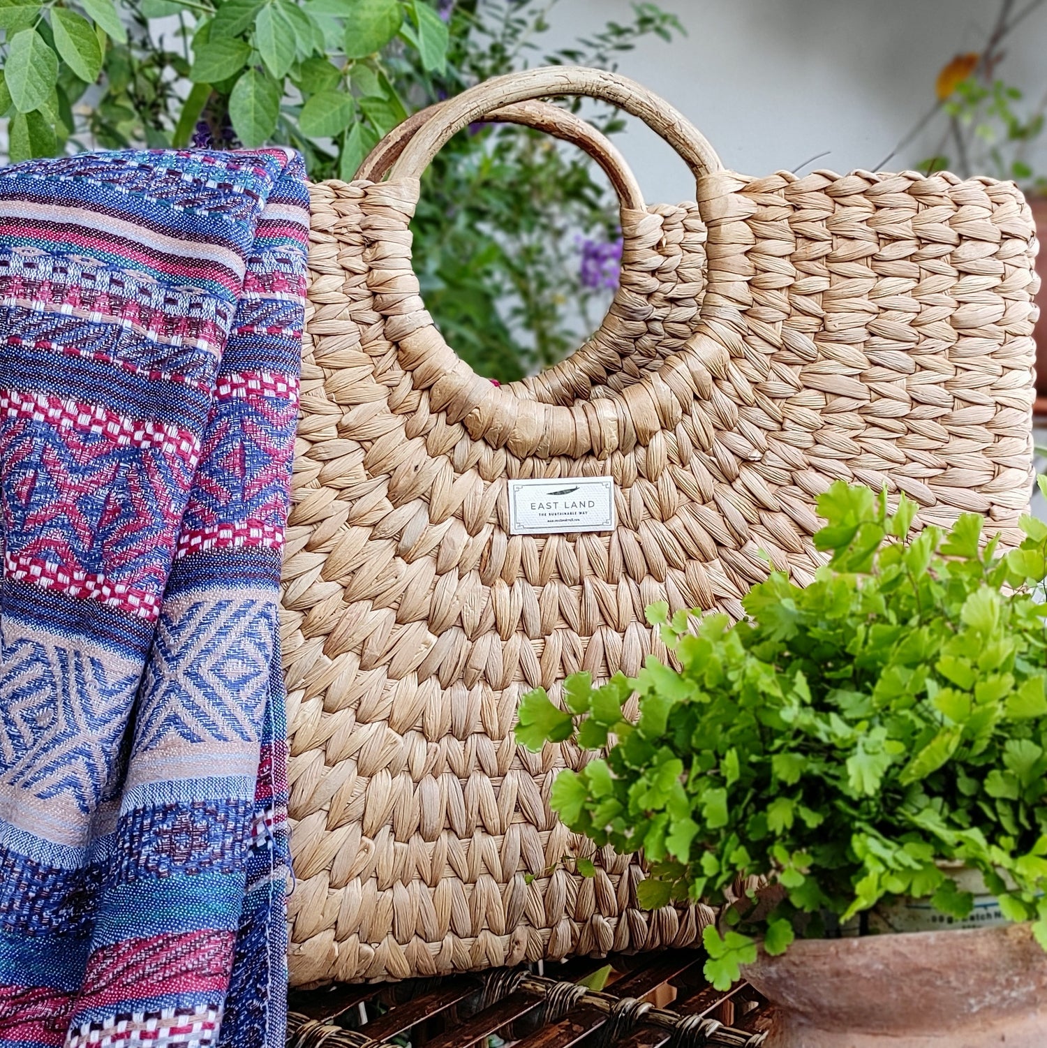 Water Hyacinth Bag | Bags, Handmade fabric bags, Fabric bags